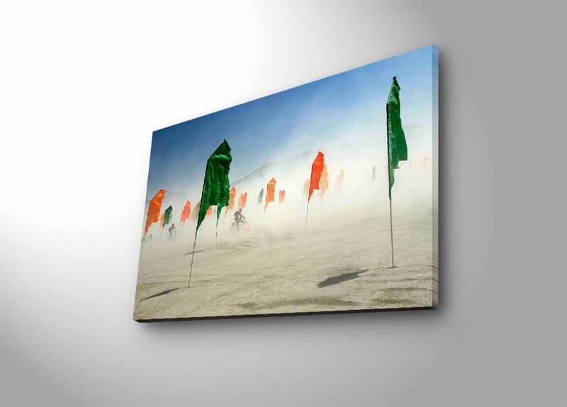 Dekorativ Canvasbilde med LED 45x70 cm - Flerfarget - Innredning - Bilder & kunst - Lerretsbilder