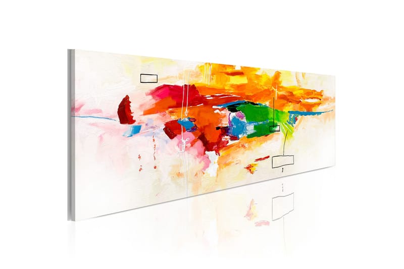 Tavle Colors Celebration 135X45 - Artgeist sp. z o. o. - Innredning - Bilder & kunst - Lerretsbilder