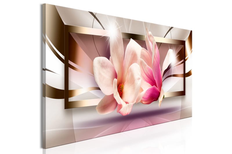 Tavle Flowers Outside The Frame (1 Part) Narrow 150X50 - Artgeist sp. z o. o. - Innredning - Bilder & kunst - Lerretsbilder