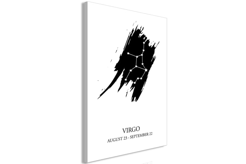 Tavle Zodiac Signs: Virgo (1 Part) Vertical 40X60 - Artgeist sp. z o. o. - Innredning - Bilder & kunst - Lerretsbilder