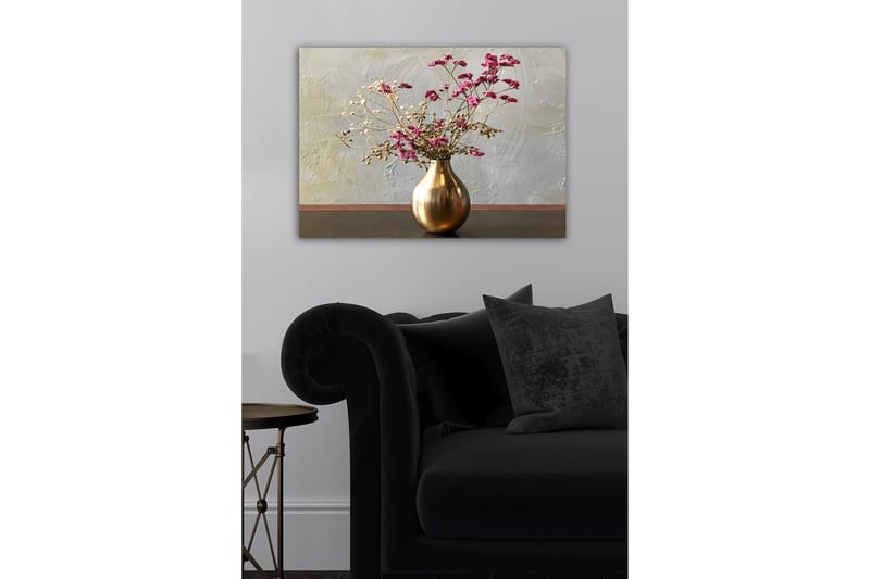 Veggdekor Canvasbilde Bract Floral - 70x50 cm - Innredning - Bilder & kunst - Lerretsbilder