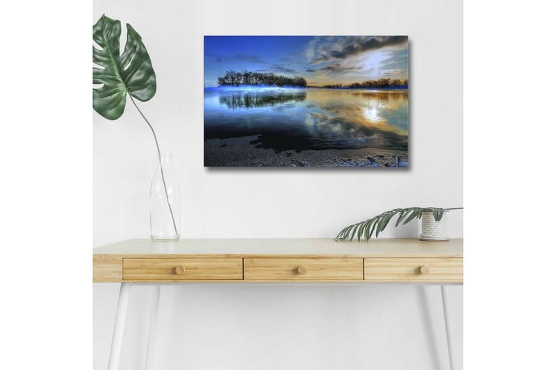 Veggdekorasjon LED-belysning Canvas Bilde - Innredning - Bilder & kunst - Lerretsbilder