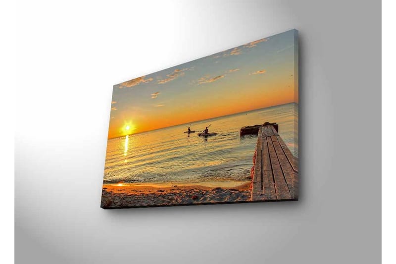 Veggdekorasjon LED-belysning Canvas Bilde - Innredning - Bilder & kunst - Lerretsbilder