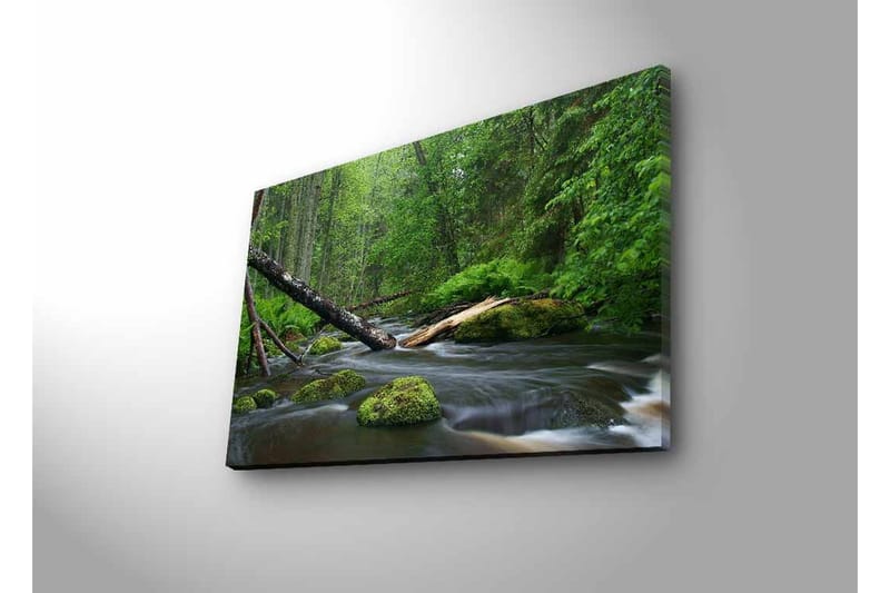 Veggdekorasjon LED-belysning Canvas Bilde - Innredning - Bilder & kunst - Lerretsbilder