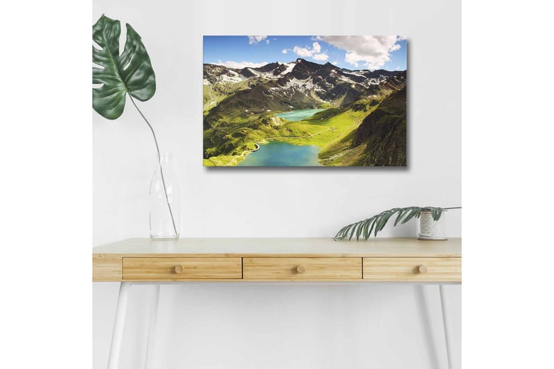 Veggdekorasjon LED-belysning Canvas Bilde - Innredning - Bilder & kunst - Lerretsbilder