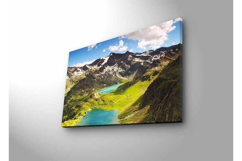 Veggdekorasjon LED-belysning Canvas Bilde - Innredning - Bilder & kunst - Lerretsbilder