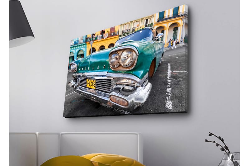 Veggdekorasjon LED-belysning Canvas Bilde - Innredning - Bilder & kunst - Lerretsbilder