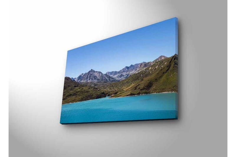 Veggdekorasjon LED-belysning Canvas Bilde - Innredning - Bilder & kunst - Lerretsbilder