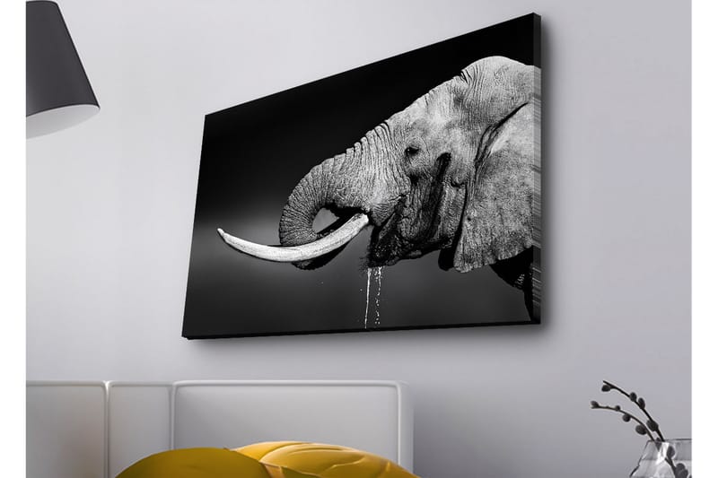 Veggdekorasjon LED-belysning Canvas Bilde - Innredning - Bilder & kunst - Lerretsbilder