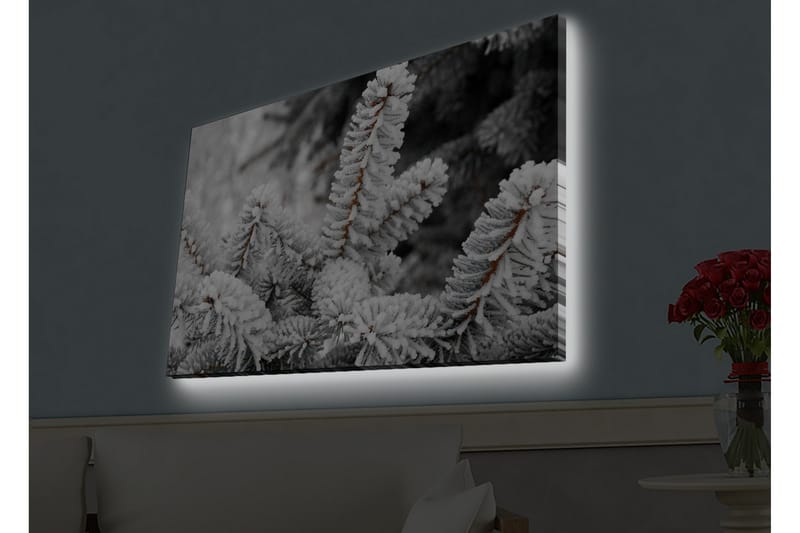 Veggdekorasjon LED-belysning Canvas Bilde - Innredning - Bilder & kunst - Lerretsbilder