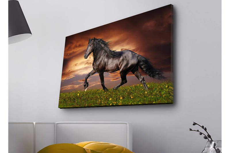 Veggdekorasjon LED-belysning Canvas Bilde - Innredning - Bilder & kunst - Lerretsbilder