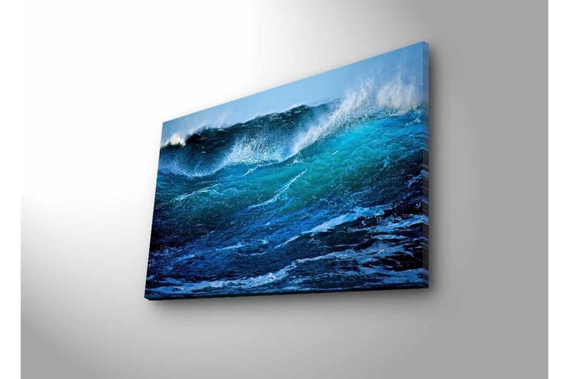 Veggdekorasjon LED-belysning Canvas Bilde - Innredning - Bilder & kunst - Lerretsbilder