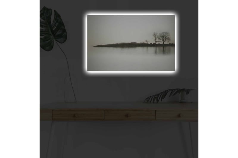 Veggdekorasjon LED-belysning Canvas Bilde - Innredning - Bilder & kunst - Lerretsbilder