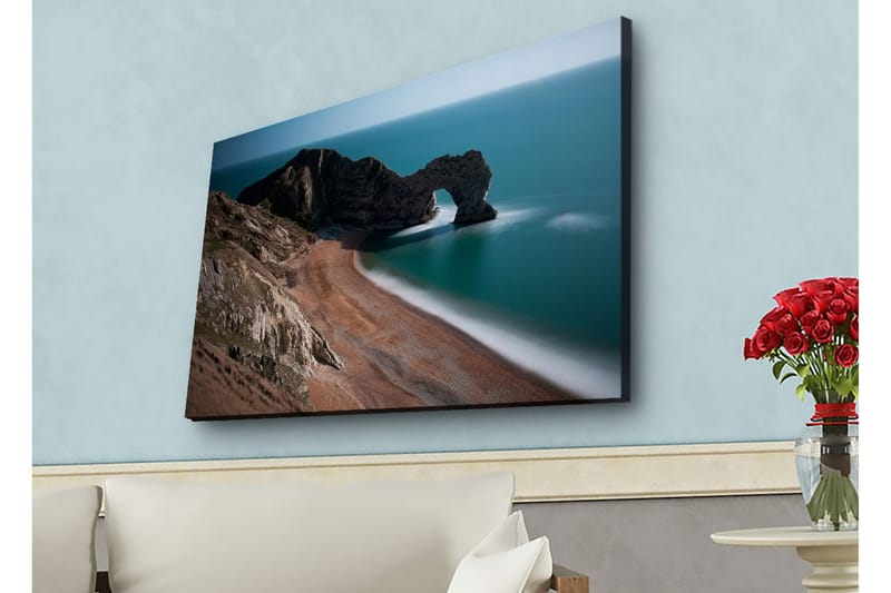 Veggdekorasjon LED-belysning Canvas Bilde - Innredning - Bilder & kunst - Lerretsbilder