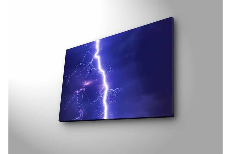 Veggdekorasjon LED-belysning Canvas Bilde - Innredning - Bilder & kunst - Lerretsbilder