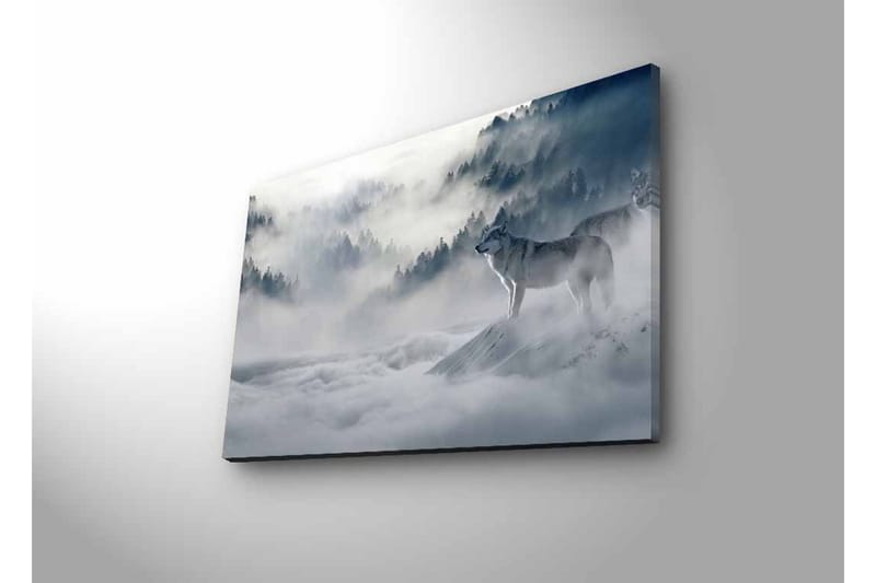 Veggdekorasjon LED-belysning Canvas Bilde - Innredning - Bilder & kunst - Lerretsbilder