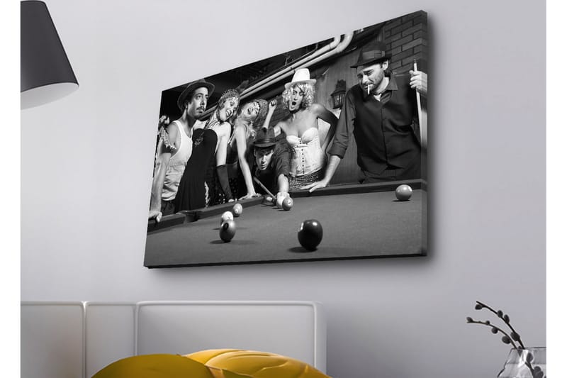 Veggdekorasjon LED-belysning Canvas Bilde - Innredning - Bilder & kunst - Lerretsbilder