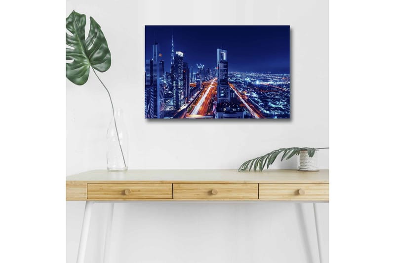 Veggdekorasjon LED-belysning Canvas Bilde - Innredning - Bilder & kunst - Lerretsbilder