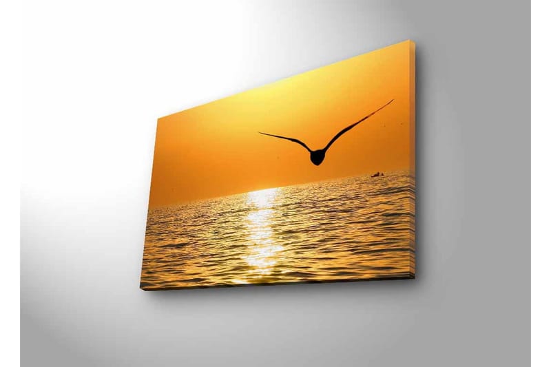 Veggdekorasjon LED-belysning Canvas Bilde - Innredning - Bilder & kunst - Lerretsbilder