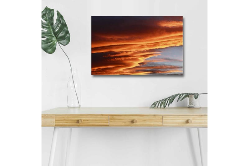 Veggdekorasjon LED-belysning Canvas Bilde - Innredning - Bilder & kunst - Lerretsbilder