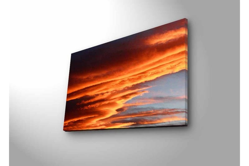 Veggdekorasjon LED-belysning Canvas Bilde - Innredning - Bilder & kunst - Lerretsbilder