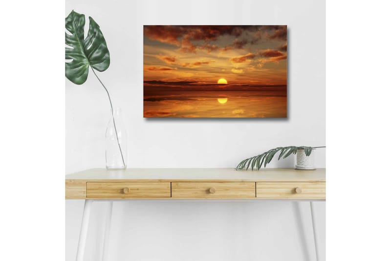 Veggdekorasjon LED-belysning Canvas Bilde - Innredning - Bilder & kunst - Lerretsbilder