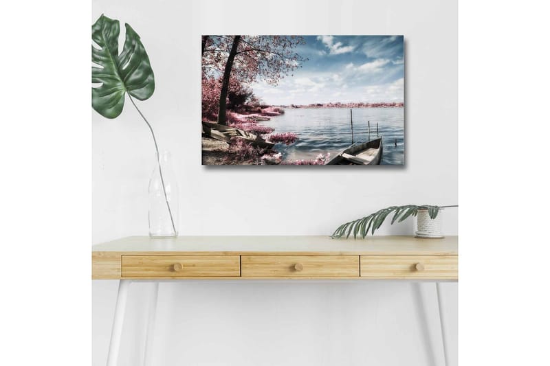 Veggdekorasjon LED-belysning Canvas Bilde - Innredning - Bilder & kunst - Lerretsbilder