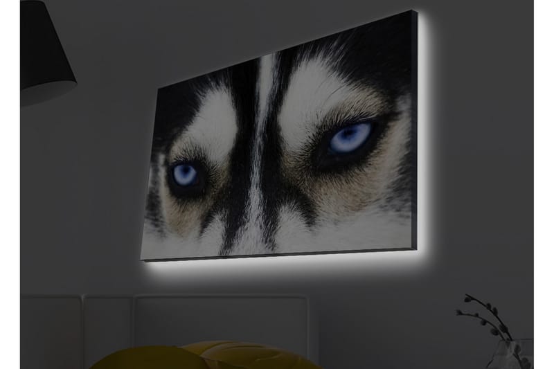 Veggdekorasjon LED-belysning Canvas Bilde - Innredning - Bilder & kunst - Lerretsbilder