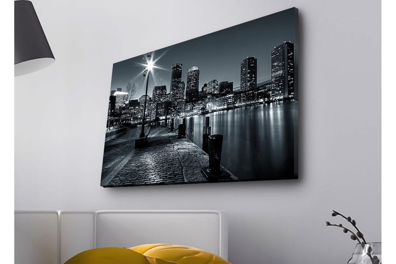 Veggdekorasjon LED-belysning Canvas Bilde - Innredning - Bilder & kunst - Lerretsbilder