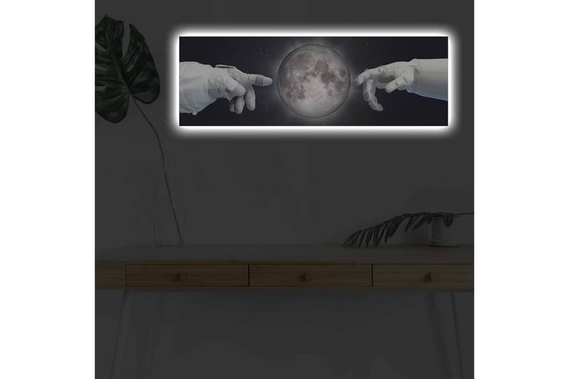 Veggdekorasjon LED-belysning Canvas Bilde - Innredning - Bilder & kunst - Lerretsbilder