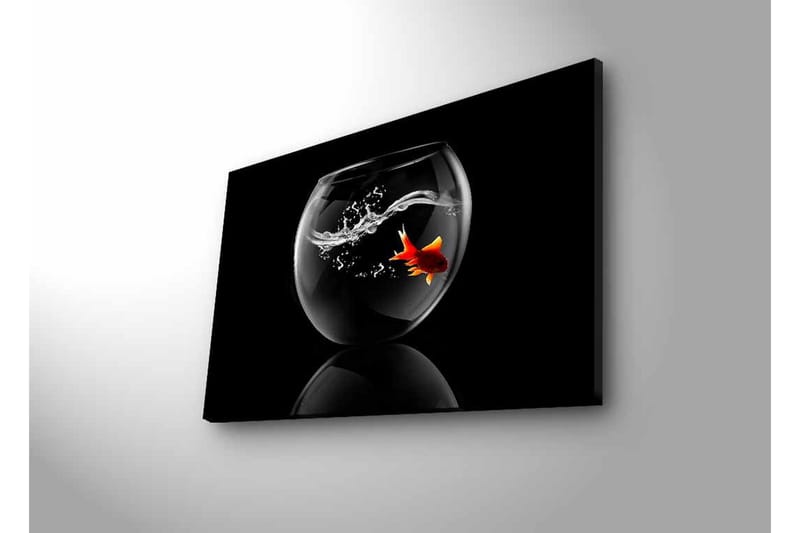 Veggdekorasjon LED-belysning Canvas Bilde - Innredning - Bilder & kunst - Lerretsbilder