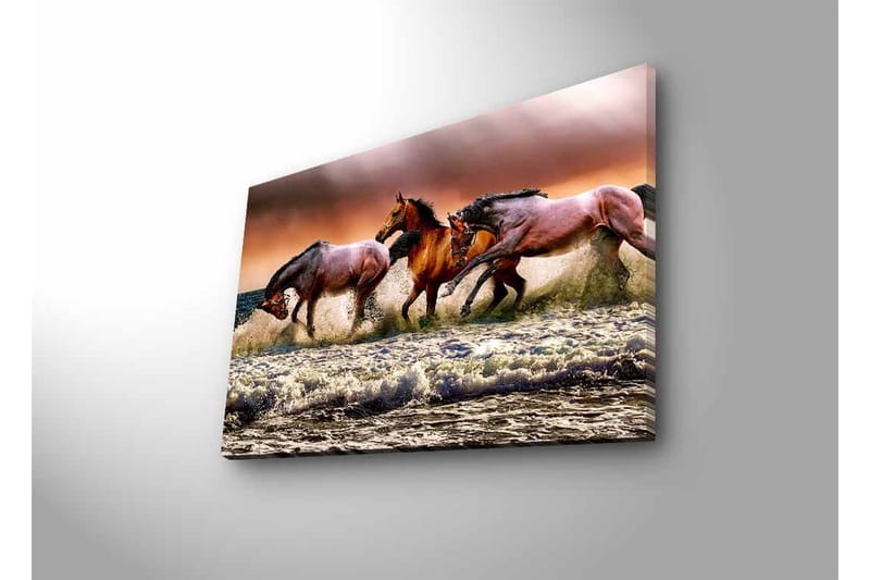 Veggdekorasjon LED-belysning Canvas Bilde - Innredning - Bilder & kunst - Lerretsbilder