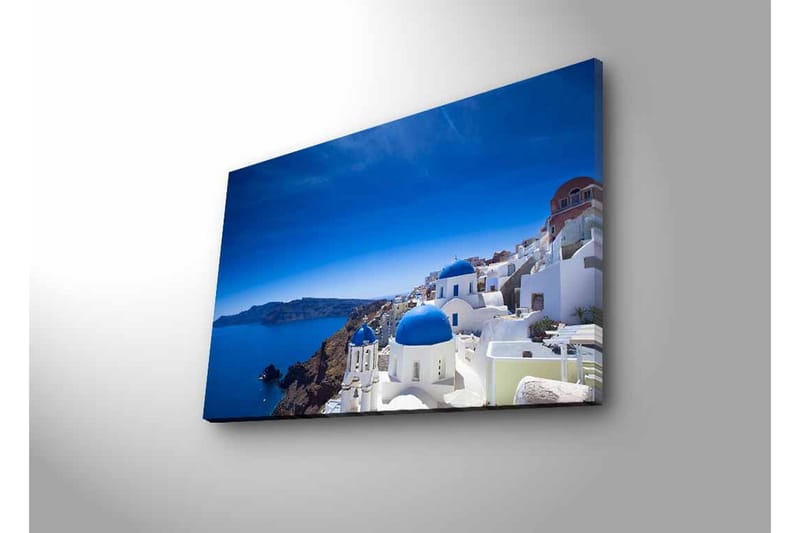 Veggdekorasjon LED-belysning Canvas Bilde - Innredning - Bilder & kunst - Lerretsbilder