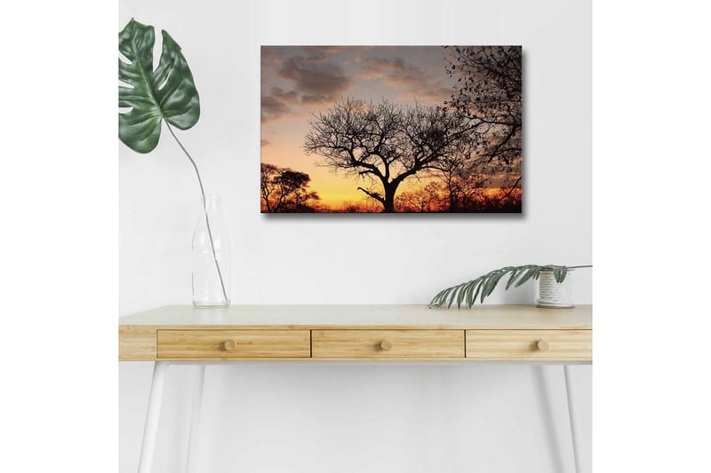 Veggdekorasjon LED-belysning Canvas Bilde - Innredning - Bilder & kunst - Lerretsbilder