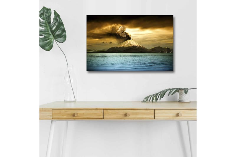 Veggdekorasjon LED-belysning Canvas Bilde - Innredning - Bilder & kunst - Lerretsbilder