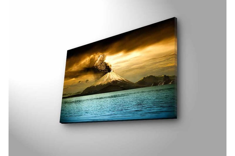 Veggdekorasjon LED-belysning Canvas Bilde - Innredning - Bilder & kunst - Lerretsbilder