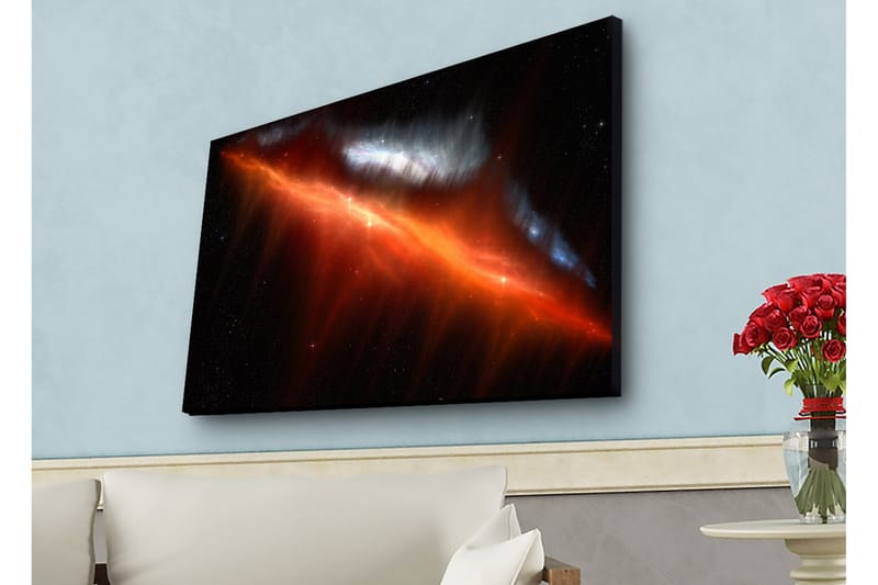 Veggdekorasjon LED-belysning Canvas Bilde - Innredning - Bilder & kunst - Lerretsbilder