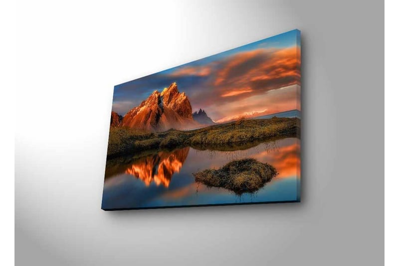 Veggdekorasjon LED-belysning Canvas Bilde - Innredning - Bilder & kunst - Lerretsbilder