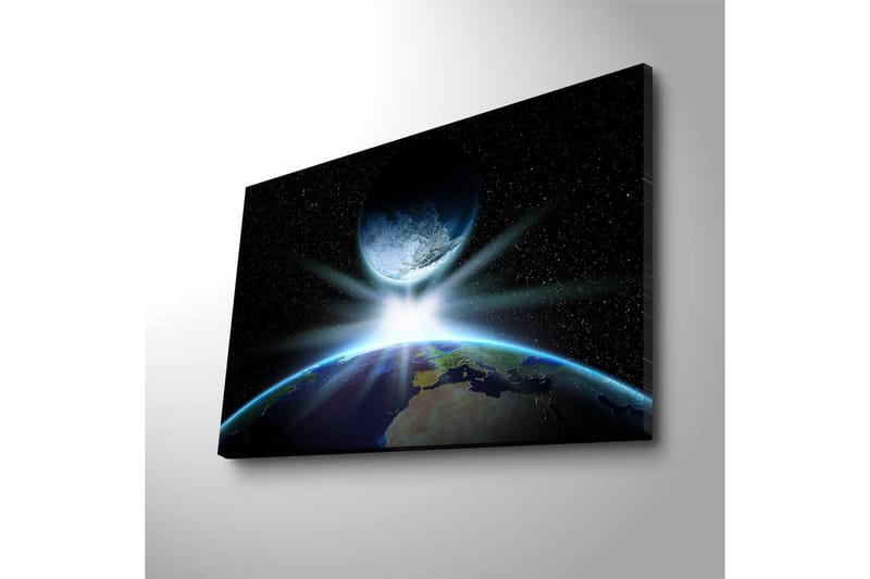 Veggdekorasjon LED-belysning Canvas Bilde - Innredning - Bilder & kunst - Lerretsbilder