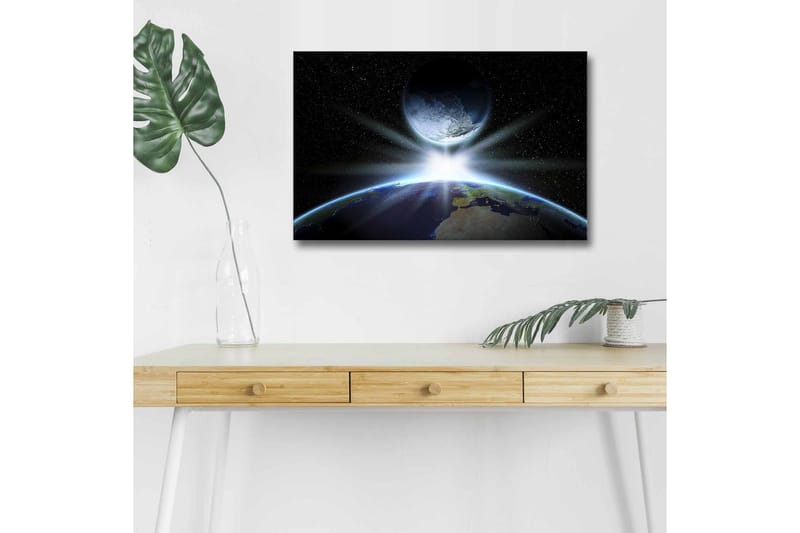 Veggdekorasjon LED-belysning Canvas Bilde - Innredning - Bilder & kunst - Lerretsbilder