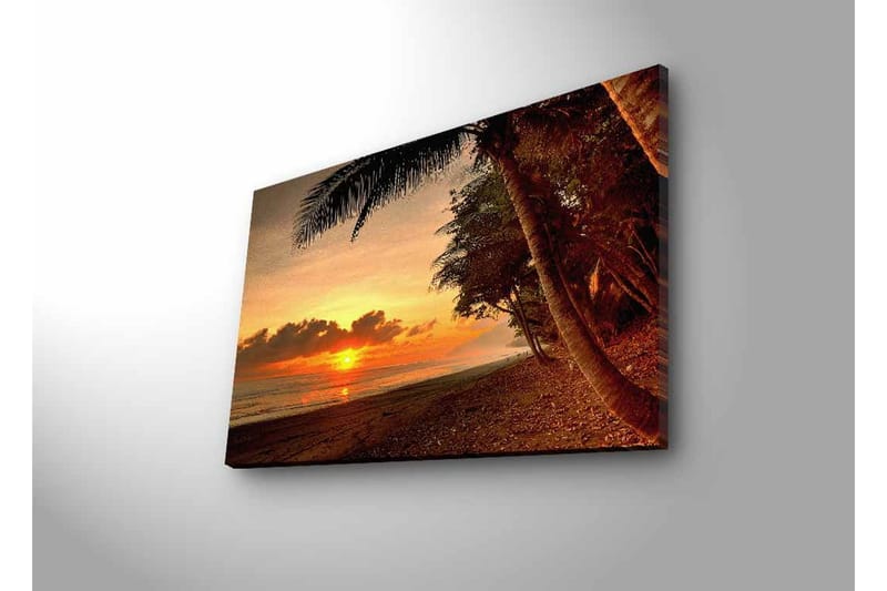 Veggdekorasjon LED-belysning Canvas Bilde - Innredning - Bilder & kunst - Lerretsbilder