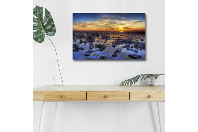 Veggdekorasjon LED-belysning Canvas Bilde - Innredning - Bilder & kunst - Lerretsbilder