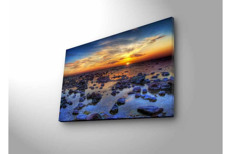 Veggdekorasjon LED-belysning Canvas Bilde - Innredning - Bilder & kunst - Lerretsbilder