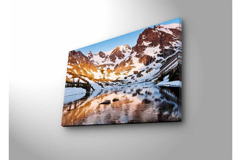 Veggdekorasjon LED-belysning Canvas Bilde - Innredning - Bilder & kunst - Lerretsbilder