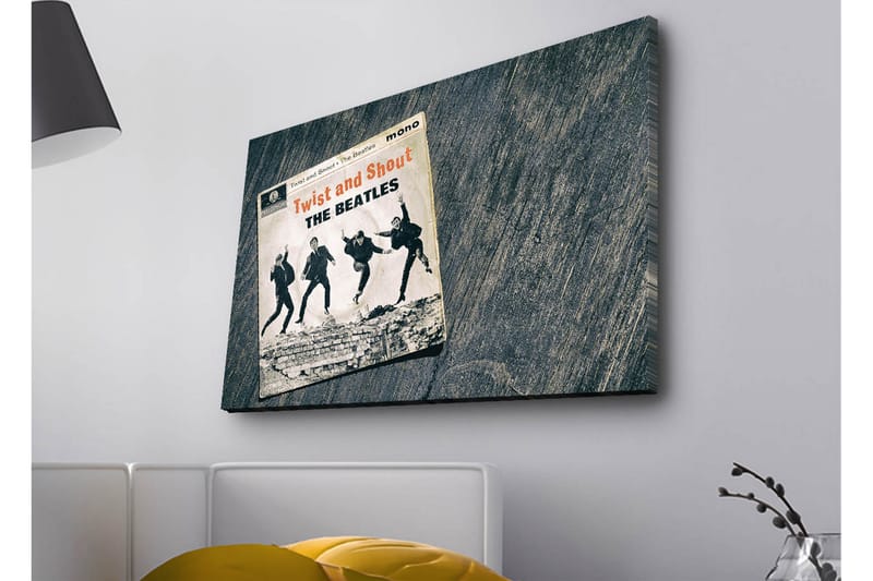 Veggdekorasjon LED-belysning Canvas Bilde - Innredning - Bilder & kunst - Lerretsbilder