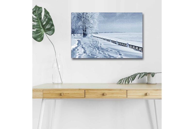 Veggdekorasjon LED-belysning Canvas Bilde - Innredning - Bilder & kunst - Lerretsbilder