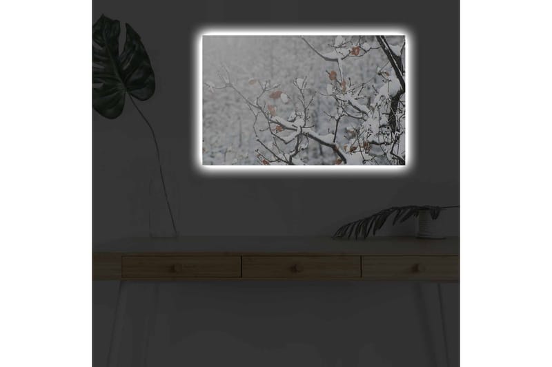 Veggdekorasjon LED-belysning Canvas Bilde - Innredning - Bilder & kunst - Lerretsbilder