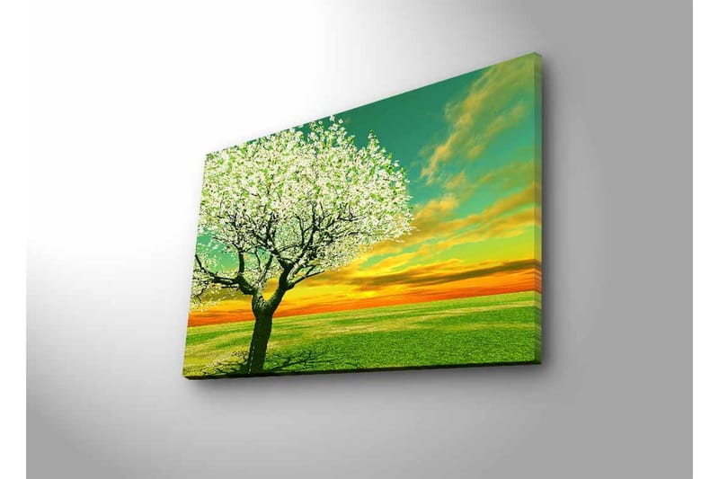 Veggdekorasjon LED-belysning Canvas Bilde - Innredning - Bilder & kunst - Lerretsbilder