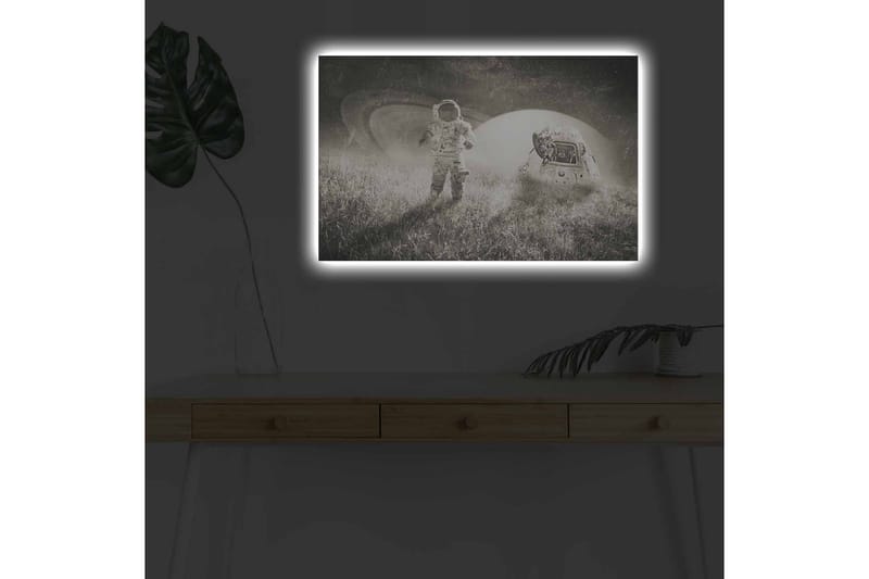 Veggdekorasjon LED-belysning Canvas Bilde - Innredning - Bilder & kunst - Lerretsbilder