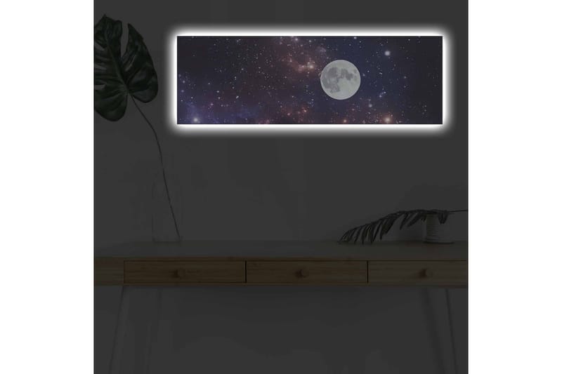 Veggdekorasjon LED-belysning Canvas Bilde - Innredning - Bilder & kunst - Lerretsbilder